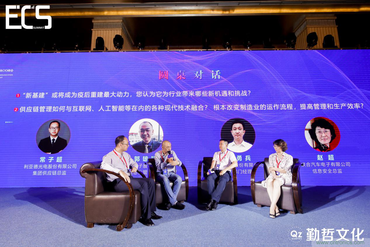 【ECS 2020】第二屆中國電子通信與半導(dǎo)體CIO峰會(huì)圓滿落幕！