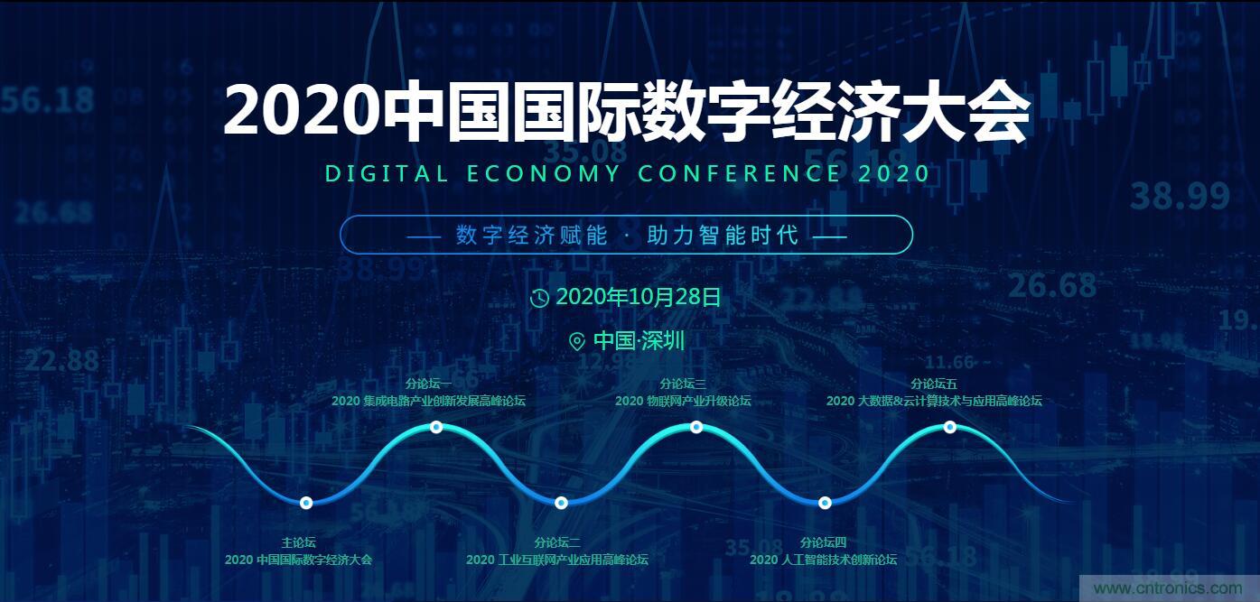 數字經濟快速崛起，2020中國國際數字經濟大會乘風而來！